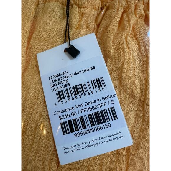 Faithfull the Brand Constance Linen Gauze Mini Dress - Picture 8 of 12